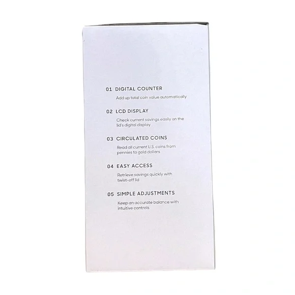 Sharper Image Digital Coin Jar - Picture 2 of 6